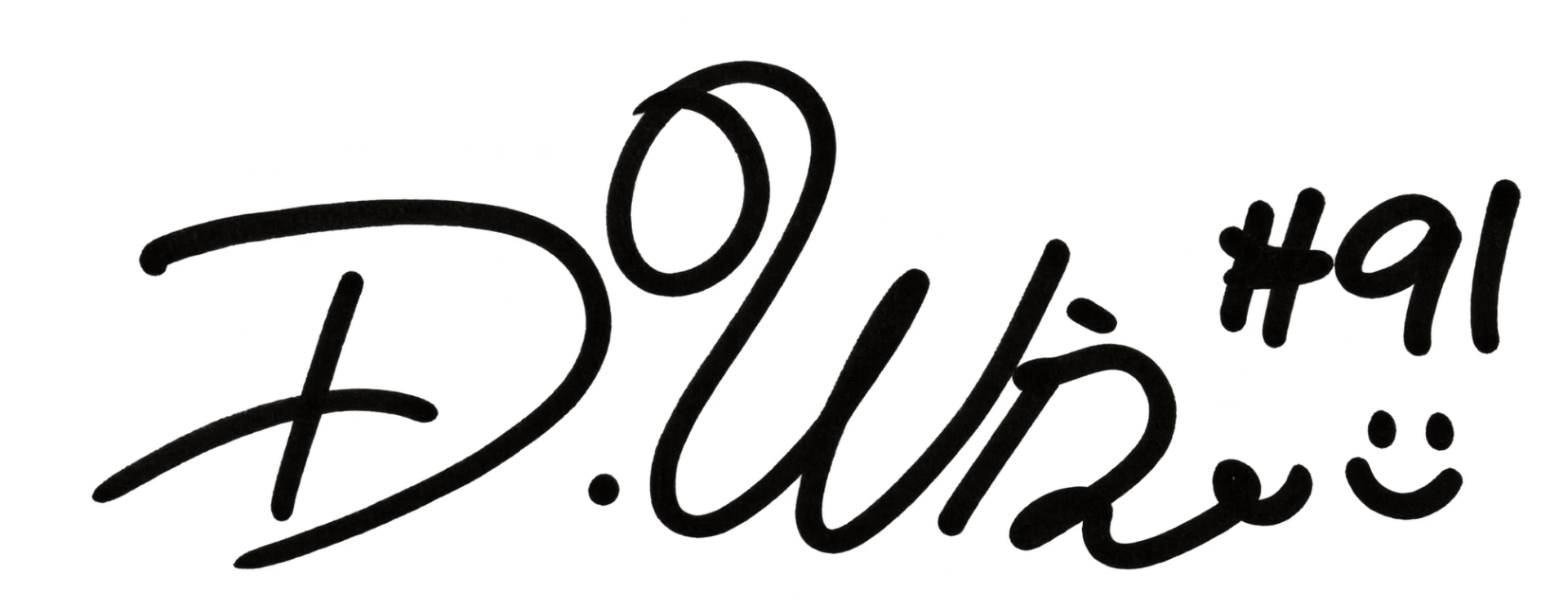 Signature of Deatrich Wise Jr.